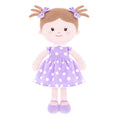 Carica l'immagine nel visualizzatore della galleria, Onetoo 13 - inch Personalized Polka Dot Series Dolls Purple Girl Gifts - Gloveleya Official
