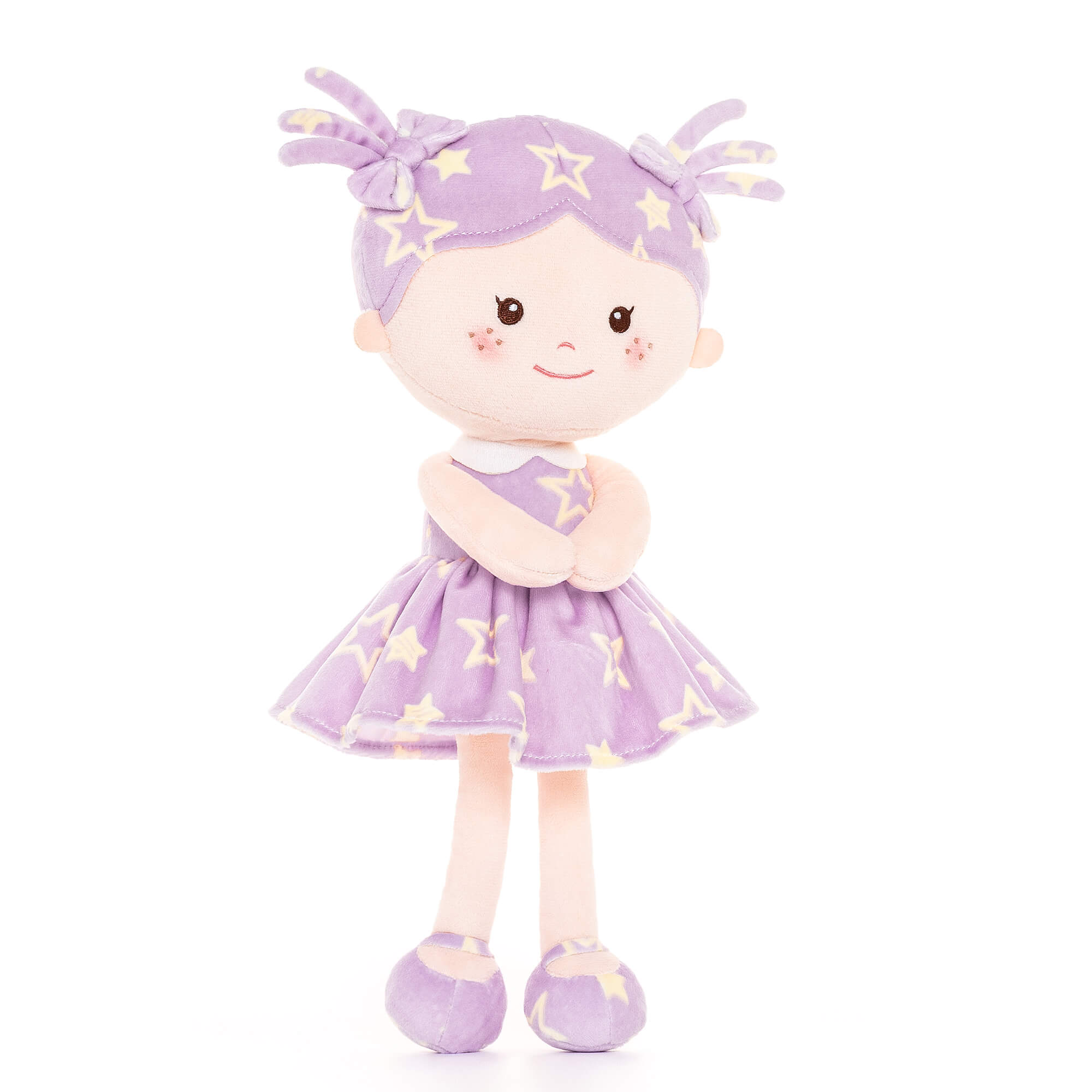 Onetoo 13 - inch Personalized Stars Girl Series Dolls Purple Girl Gifts - Gloveleya Official