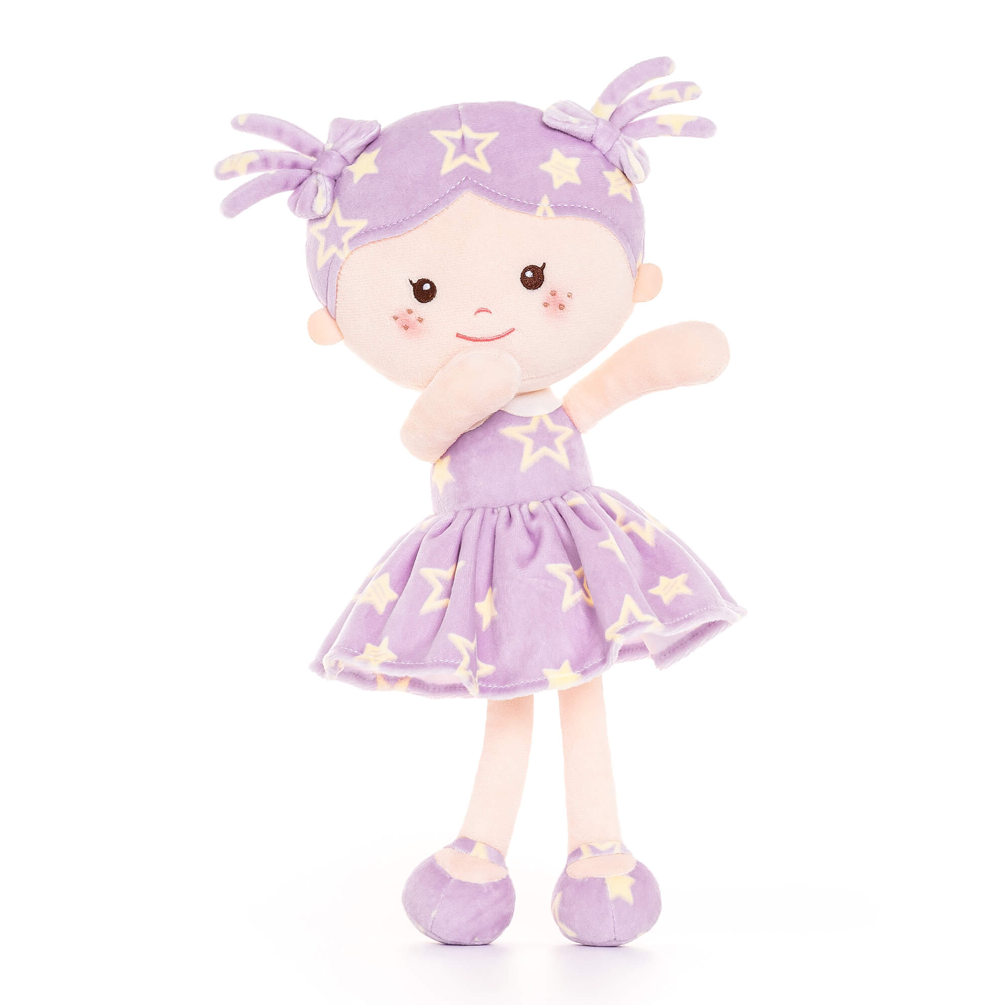 Onetoo 13 - inch Personalized Stars Girl Series Dolls Purple Girl Gifts - Gloveleya Official