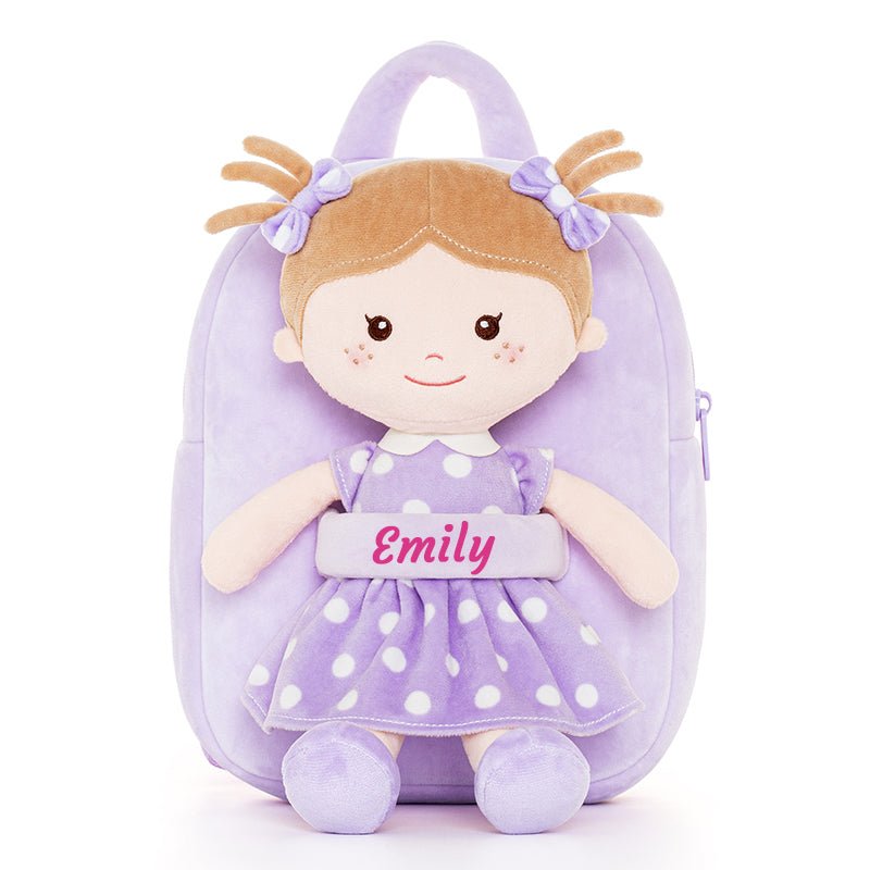 Onetoo 9 - inch Personalized Girl Backpacks Girls Gift Dolls Best Backpack Gifts - Gloveleya Official