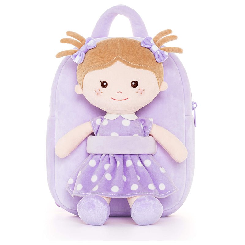 Onetoo 9 - inch Personalized Girl Backpacks Girls Gift Dolls Best Backpack Gifts - Gloveleya Official