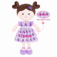 Load image into Gallery viewer, Onetoo 13-inch Personalized Love Heart Series Milly Dolls Girl Gifts Grape
