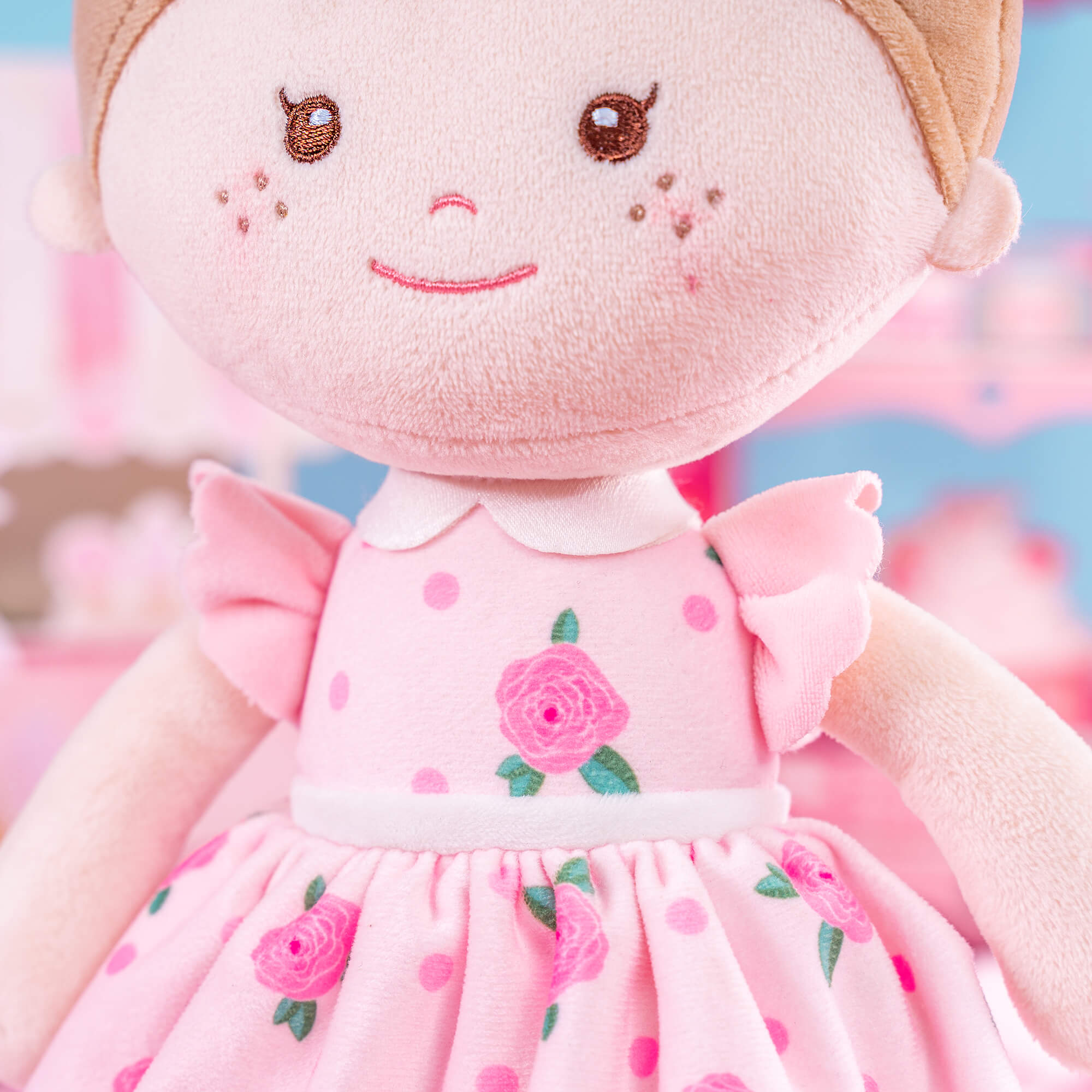 Onetoo 13-inch Personalized Love Heart Series Milly Dolls Girl Gifts Rose - Gloveleya Offical