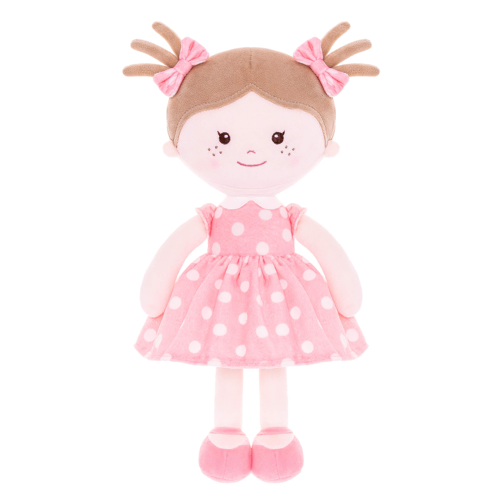 Onetoo 13-inch Personalized Polka Dot Series Dolls Coral Girl Gifts - Gloveleya Offical