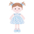 Carica l'immagine nel visualizzatore della galleria, Onetoo 13-inch Personalized Polka Dot Series Dolls Blue Girl Gifts - Gloveleya Offical
