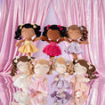 Cargar la imagen en la vista de la galería, Personalized 14 - inch Gloveleya Plush Dolls Curly Ballerina Dolls - Gloveleya Official
