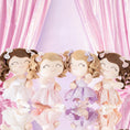 Cargar la imagen en la vista de la galería, Personalized 14 - inch Gloveleya Plush Dolls Curly Ballerina Dolls - Gloveleya Official
