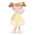 Load image into Gallery viewer, Personalized 16-inch Gloveleya Spring Girl Doll Baby Girls Gifts Plush Toy Yellow - Gloveleya Official
