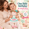 Load image into Gallery viewer, Personalized 16-inch Gloveleya Spring Girl Doll Green - Gloveleya Official

