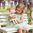 Load image into Gallery viewer, Personalized 16 - inch Gloveleya Spring Girl Doll Green - Gloveleya Official
