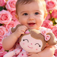 Cargar la imagen en la vista de la galería, Personalized 16 - inch Gloveleya Strawberry Girl Plush doll Perfect 1st birthday gift Spring Girl Series - Gloveleya Official
