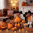 Load image into Gallery viewer, Personalized Brown Pumpkin Girl Doll – 15-Inch Halloween Gift for Girls - Gloveleya Official
