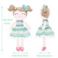 Cargar la imagen en la vista de la galería, Personalized Gloveleya 16 - inch Spring Girls Dolls Green - Gloveleya Official
