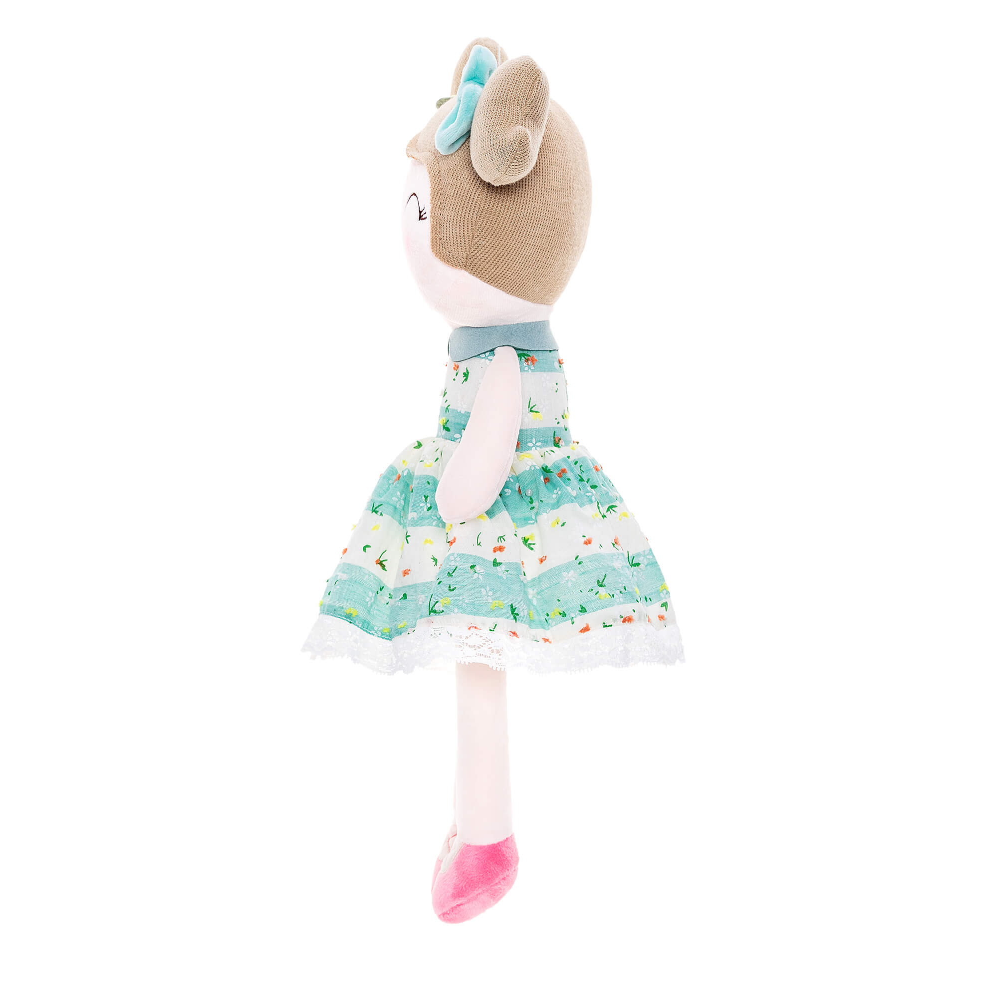 Personalized Gloveleya 16 - inch Spring Girls Dolls Green - Gloveleya Official