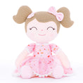 Load image into Gallery viewer, Personalized Gloveleya Garden Pink Flower Girls Dolls Pink - Gloveleya Official
