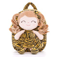 Carica l'immagine nel visualizzatore della galleria, Gloveleya 9-inch Personalized Plush Curly Animal Dolls Backpack Series
