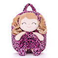 Bild in Galerie-Betrachter laden, Gloveleya 9-inch Personalized Plush Curly Animal Dolls Backpack Gifts
