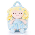 Bild in Galerie-Betrachter laden, [Auto 20% OFF] Personalized 9 - inch Plush Curly Girl Dolls Backpack - Gloveleya Official
