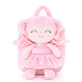 Load image into Gallery viewer, Gloveleya 9-inch Personalized Plush Curly Star Dolls Backpack Gifts
