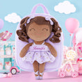 Carica l'immagine nel visualizzatore della galleria, Personalized Curly Ballet Girl Dolls Backpack Series - Gloveleya Offical
