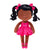 Personalized Gloveleya Curly Ballet Girl Princess Dolls Tanned Rose 13 inches - Gloveleya Offical