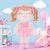 Personalized Gloveleya Curly Ballet Girl Princess Dolls Peach 13 inches - Gloveleya Offical