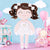 Personalized Gloveleya Curly Ballet Girl Princess Dolls White 13 inches