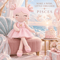 Load image into Gallery viewer, Pisces Zodiac Doll Gift Set – 17-Inch Birthday Gift for Girls - Gloveleya Official

