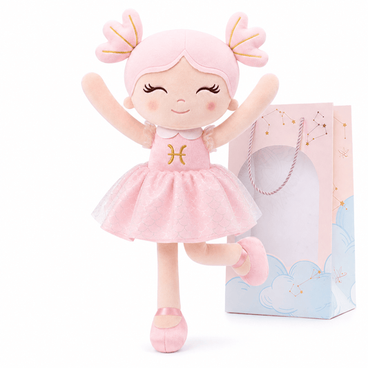 Pisces Zodiac Doll Gift Set – 17-Inch Birthday Gift for Girls - Gloveleya Official