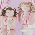 Load and play video in Gallery viewer, Personalized Curly Ballet Girl Dolls Backpack Series Ballet Dream
