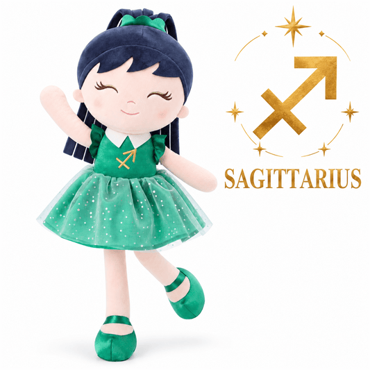 Sagittarius Zodiac Doll Gift Set – 17-Inch Birthday Gift for Girls - Gloveleya Official
