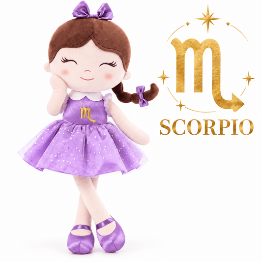 Scorpio Zodiac Doll Gift Set – 17-Inch Birthday Gift for Girls - Gloveleya Official