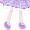 Load image into Gallery viewer, (US Only) Gloveleya 16 - inch Baby Girl Gifts Plush Toy Daisy Doll Purple - Gloveleya Official
