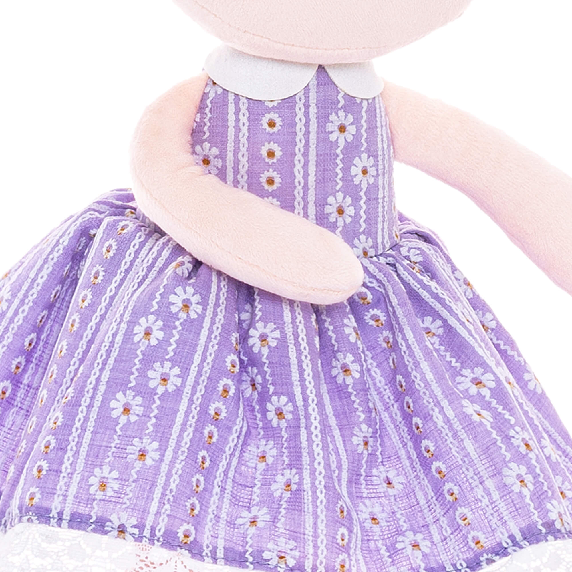 (US Only) Gloveleya 16 - inch Baby Girl Gifts Plush Toy Daisy Doll Purple - Gloveleya Official