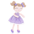 Load image into Gallery viewer, (US Only) Gloveleya 16 - inch Baby Girl Gifts Plush Toy Daisy Doll Purple - Gloveleya Official
