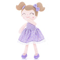 Load image into Gallery viewer, (US Only) Gloveleya 16 - inch Baby Girl Gifts Plush Toy Daisy Doll Purple - Gloveleya Official
