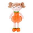 Cargar la imagen en la vista de la galería, (US Only) Gloveleya 18 - inch Halloween Toy Baby Girl Gifts Plush Pumpkin Doll Orange - Gloveleya Official
