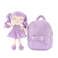 Load image into Gallery viewer, (US Only) Gloveleya 9 - inch Starry Sky Girl Backpack Purple - Gloveleya Official
