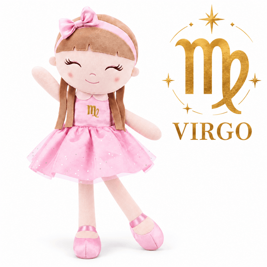 Virgo Zodiac Doll Gift Set – 17-Inch Birthday Gift for Girls - Gloveleya Official