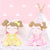 Personalized Gloveleya Garden Pink Flower Girls