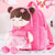 Personalized Fairy Girl Doll Backpack 9”