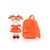 Personalized Spring Girl Doll Backpacks Fox