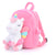 White Unicorn Doll Backpack Backpack - Gloveleya Offical