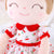 Personalisierte Gloveleya Cherry Girl Doll -Rot 36cm