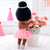 Personalized Gloveleya Ballet Girl Pink Dress Tanned - Gloveleya Offical